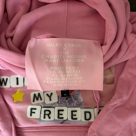 Marc Jacobs x Miley Cyrus Planned Parenthood Hoodie * will donate proceeds* - Picture 4 of 9